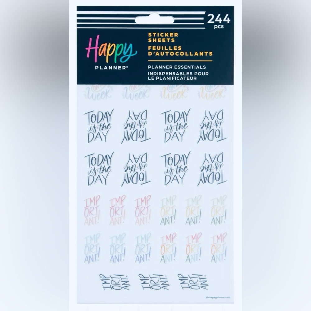 Happy Planner & Stickers Set - NEW! - Picture 15 of 16